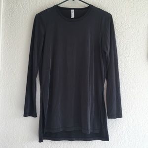 American Apparel dark gray super soft long sleeve